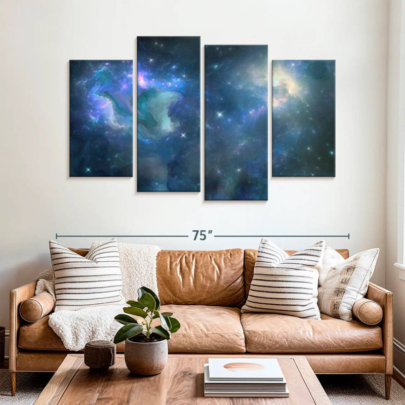 Oberle Space Nebula, 42" H x 68" W