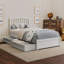 Lit plateforme en bois massif avec pieds de lit et tiroirs de rangement Lamari-1564007329-1564004857