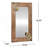 Sleek Design Rectangular Mirror