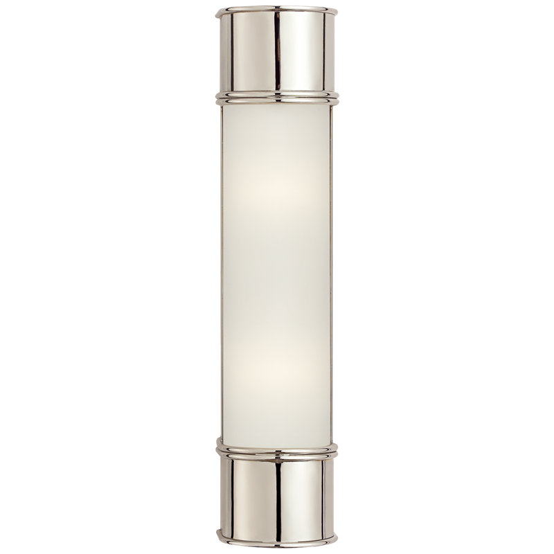 Chapman & Myers Oxford 18" Bath Sconce, Polished Nickel