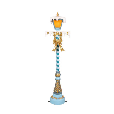 LAMP POST WITH LIGHTS 5FT (BLUE)