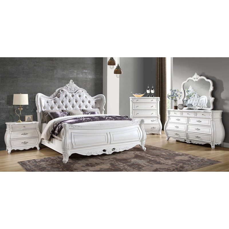 King Bed Made with Wood, King