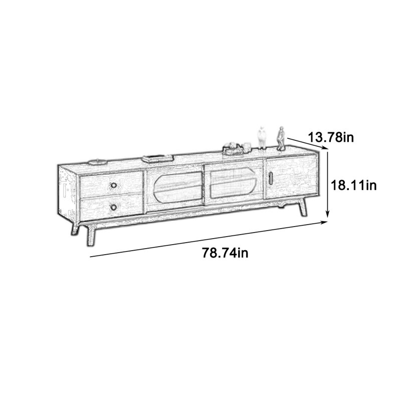 Coghiel, Marron foncé, 78.74"