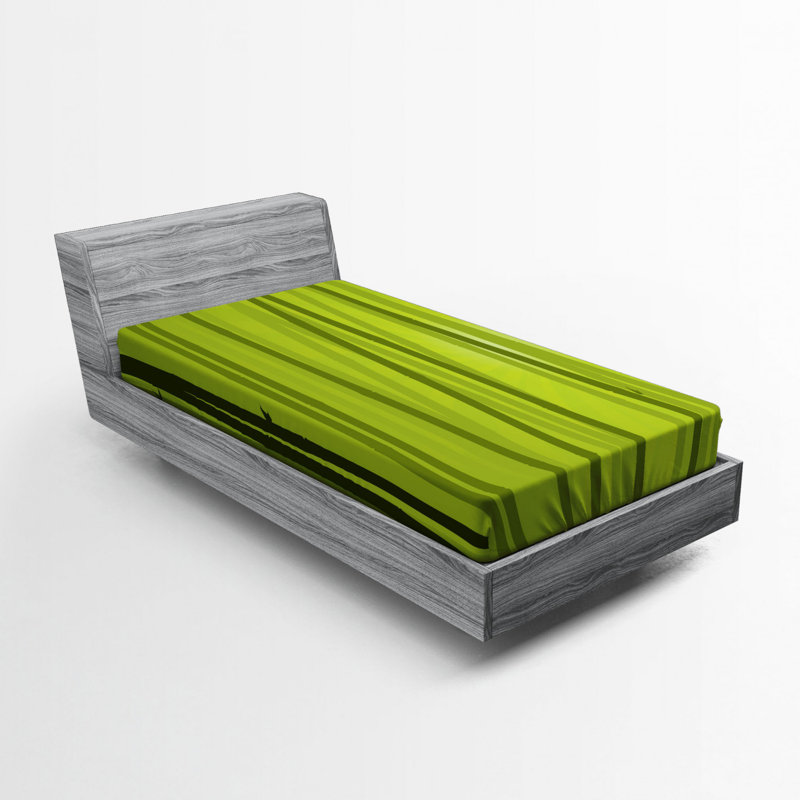 Microfiber Fitted Sheet, Twin Fitted Sheet