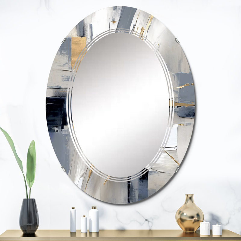 Willys - Modern Wall Mirror Oval, 36 po x 24 po