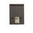 Rustic Lodge Brass Flush Mounted Sconce