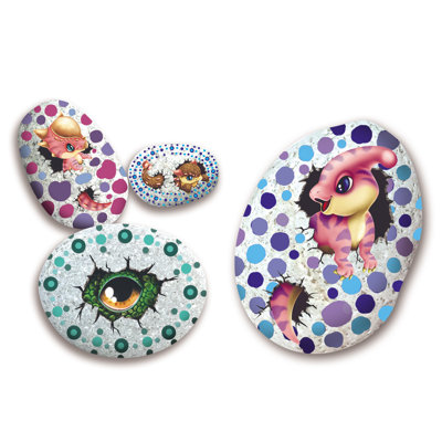 Rock Painting Kit - Dinosaur Egg B