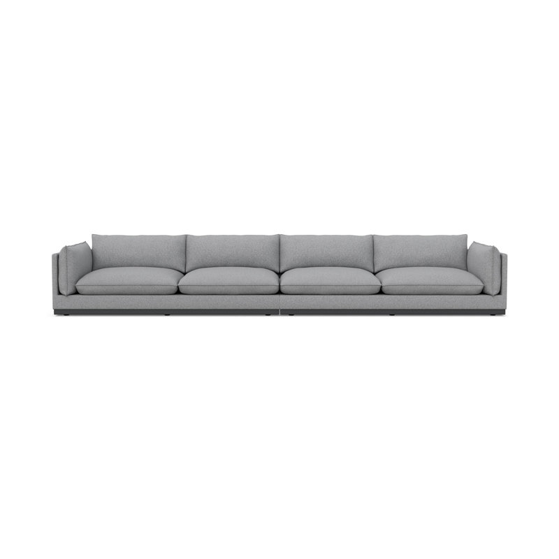Camden Sofa, Gray Polyester