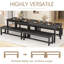 Efrat 4 - Person Four Leg Dining Set-1370781618-1392027272