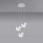 Pendant lamp Bernia 3P white