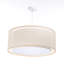 Jinessa 1 - Light White Drum Pendant-1078676289