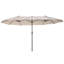 Extra Large Patio Umbrella, Double-Sided Outdoor Umbrella With Crank Handle And Air Vents For Backyard, Deck, Pool, Market (Without Base)-344724863