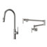 Dual-Function Kitchen Faucet Combo Set – Pull Down & Wall Mount Pot Filler For Sink And Stove