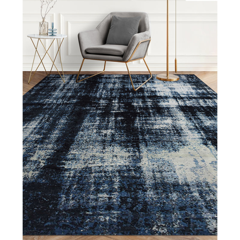 Abstract Area Rug, Rectangle 9' x 12'