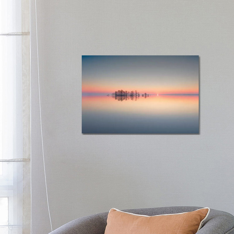 Lake Mattamuskeet Memory by Liyun Yu - Wrapped Canvas Gallery-Wrapped Canvas Giclée, 66.04 cm H x 45.72 cm W x 3.175 cm D