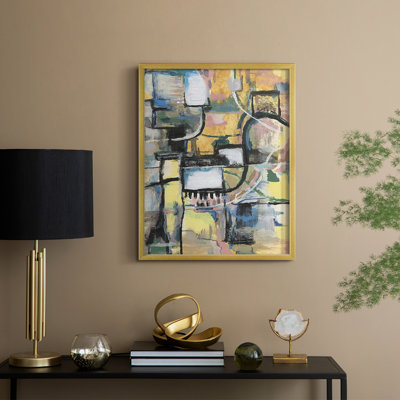 «Memory Screen II», reproduction encadrée - bois massif