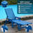 Outdoor Chaise Lounge Chair, Patio Sun Tanning Chair,  Pool Chairs With 4-Position Adjustable Backrest For Patio Poolside Deck Beach Backyard-1955185398
