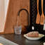 Armoire de cuisine multifonctionnelle en bois massif en acier inoxydable