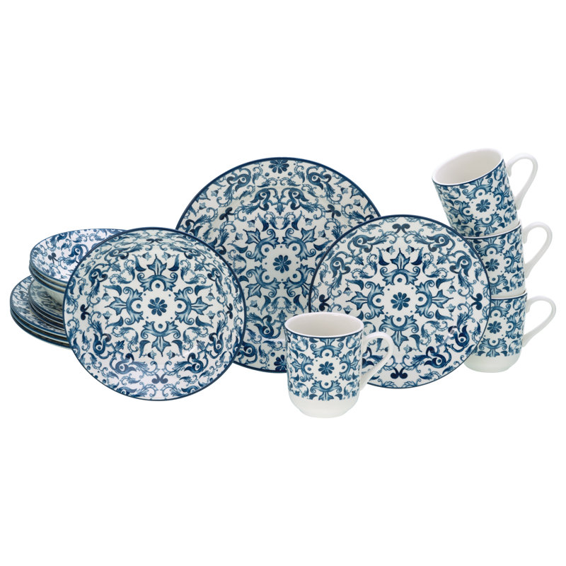 Fresco 16 Piece Dinnerware Set - Service for 4