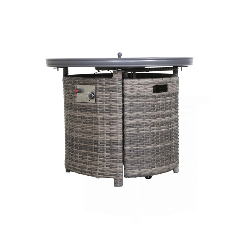 Ensemble de canapé modulaire d'extérieur 9 pièces avec coussins 9 pièces