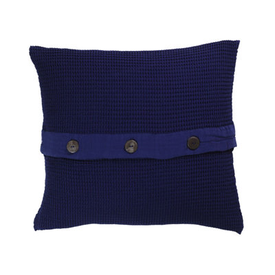 Cotton Blend Reversible Pillow Cover