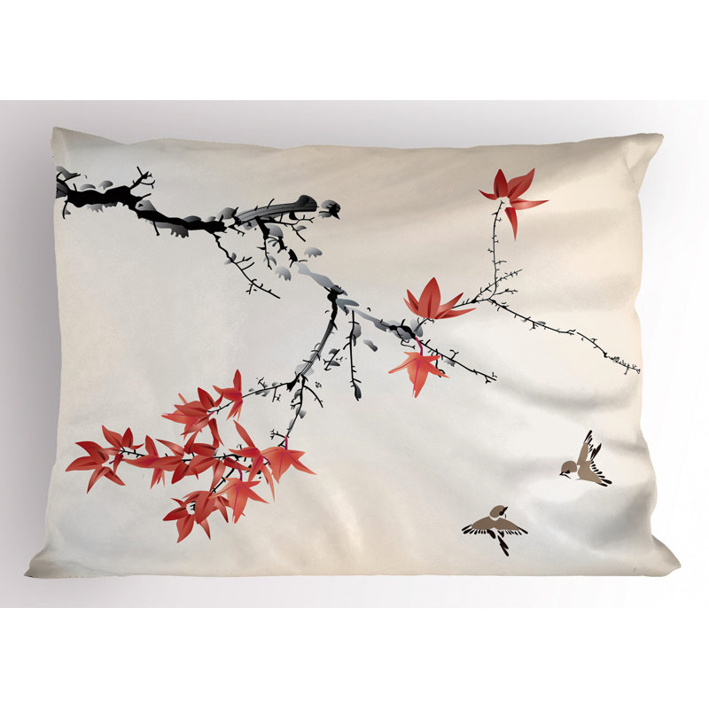Spring Polyester Sham Set, Queen