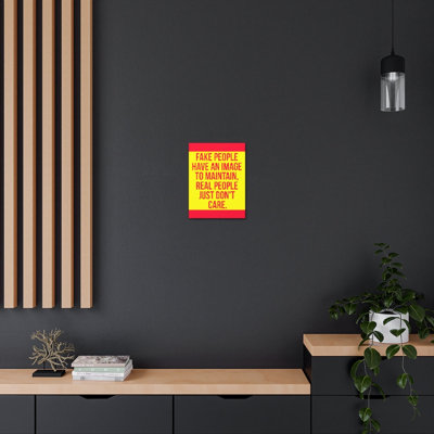No Frame Print on Canvas