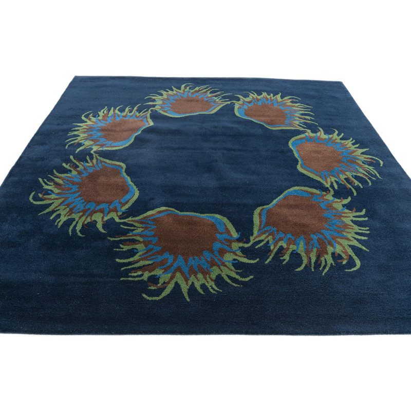 Noell Navy Blue Rug