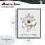 «Be Still & Know Pressed Flowers», giclée encadrée, design par Lettré et doublé-1058222936-1058222934
