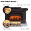 FLAMME Electric Fire and Surround, Freestanding Suite, Beadell-185138166-185138169