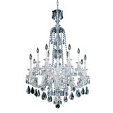 Hamilton 12 - Light Glass Chandelier