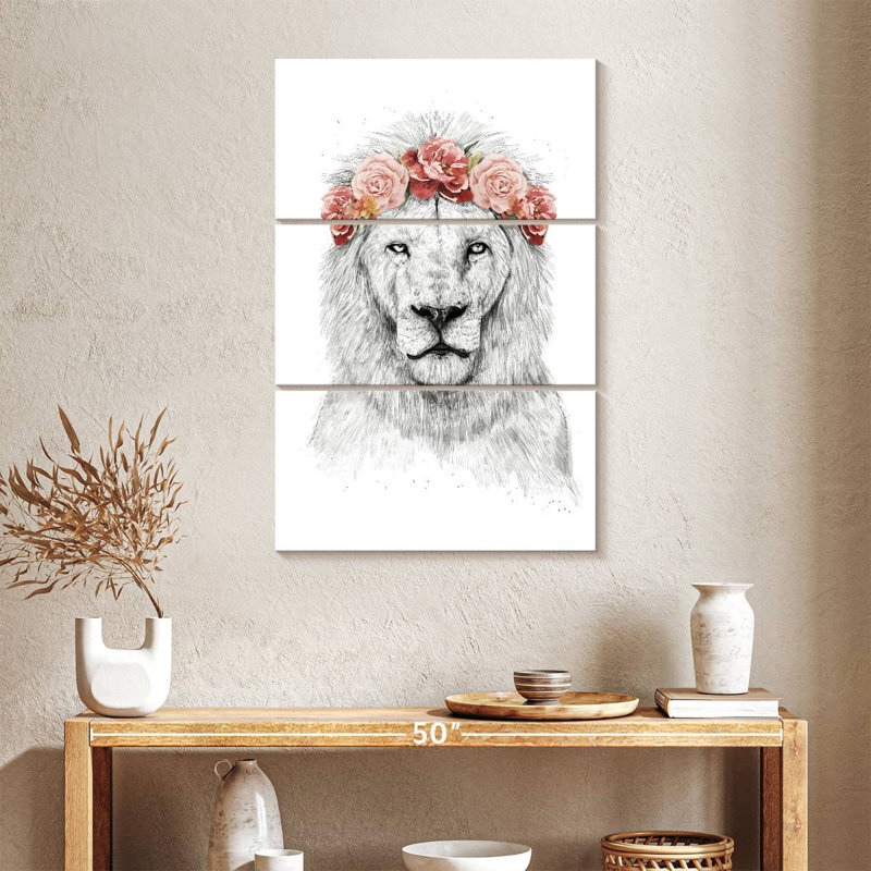 Lion Brampt Festival, H 38 po x l 24 po