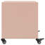 Anadalay 36cm W Steel Bedside Table-905989312