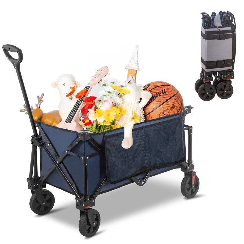 Chariot pliable pliable