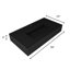Plateau de meuble-lavabo simple 36 po avec lavabo Audrey-49186123