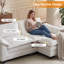 Causeuses multi-couches avec repose-pieds 85,4 po-1119863565