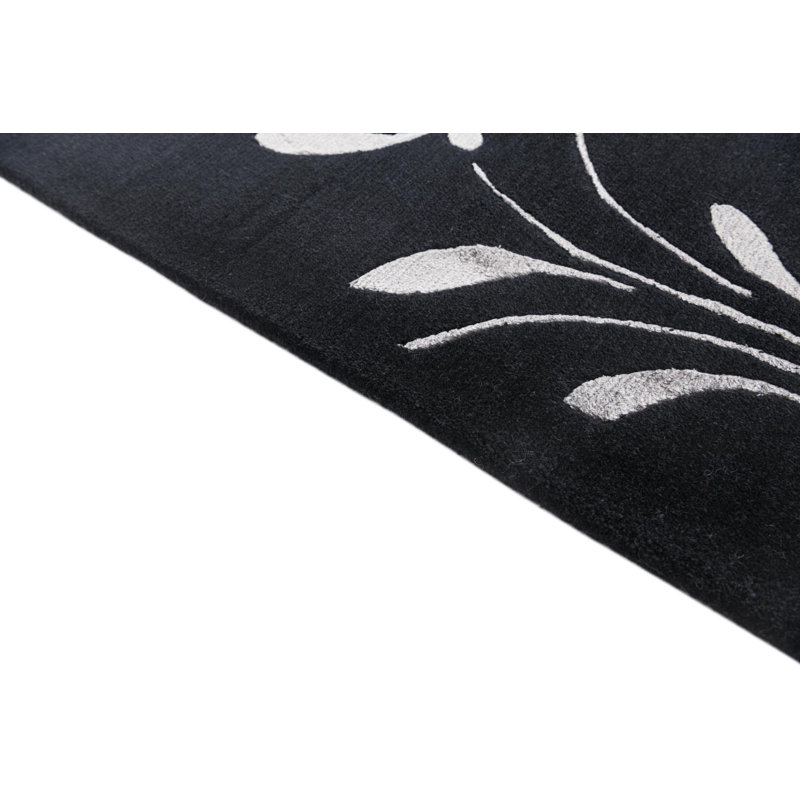 Tapis noir Osborne