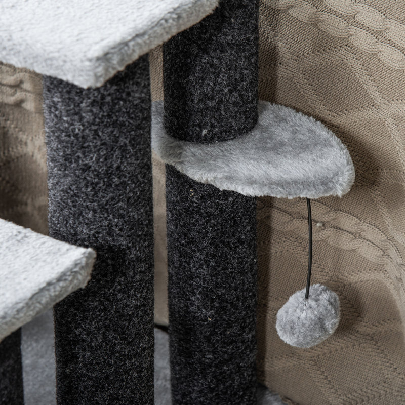 Nikhil Stairs With 4 Steps, Gray