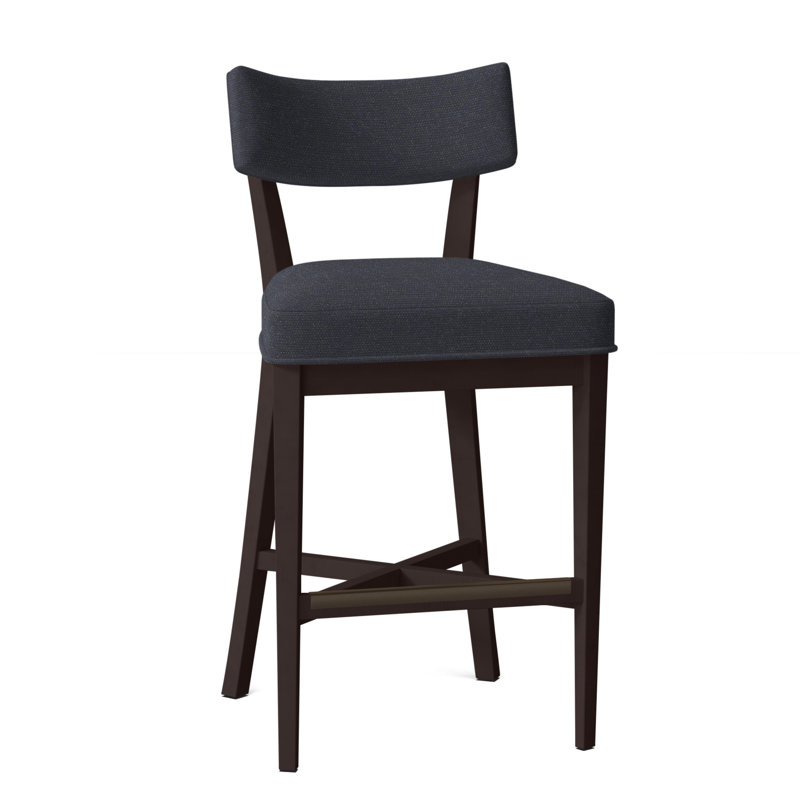 Tabouret de bar 29,5 po Juliet, Espresso, Perigold Play - bleu marine, Tabouret de comptoir (siège d'une hauteur de 25,5