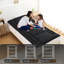 Matelas de sol japonais pliable léger - Lit futon de tatami pour le camping, taille simple - Noir-125156604-125156606