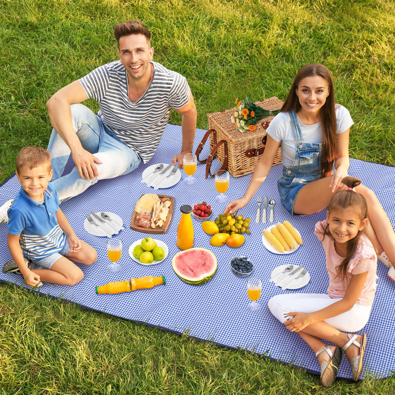 Wicker Picnic Basket Set