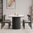 French retro simple rectangular dining table set-102710079