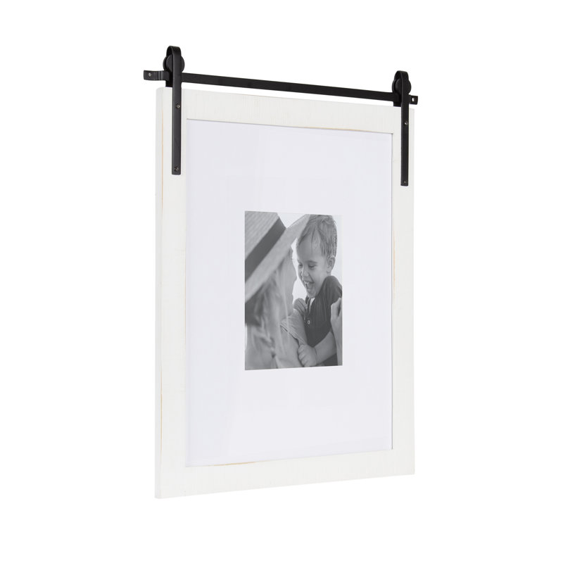 Cadre photo Prescott, 21" W x 25.75" H, Coastal White