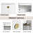 Wall Mounted Bathroom Vanity with Sink-1039036069
