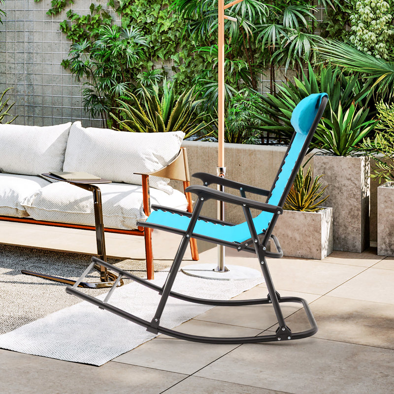 Fauteuil inclinable zéro gravité Telfair, Turquoise