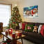 Santa Reindeer  Canvas Wall Art-121121746