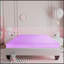 6 po Matelas ferme en mousse viscoélastique imprégnée de gel pour lit double dans une boîte avec housse respirante en aloe vera rose