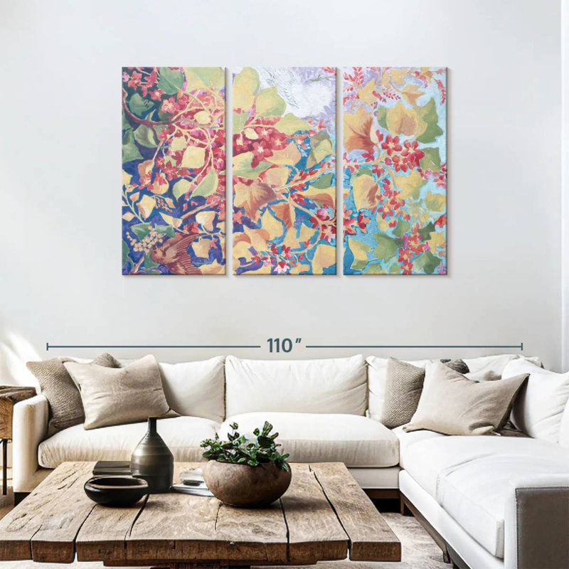 Ivy, 48" H x 74" W