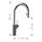 Urbena Pull-Down Dual-Spray Kitchen Faucet-54930170