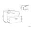 800mm Single Bathroom Vanity with Basin